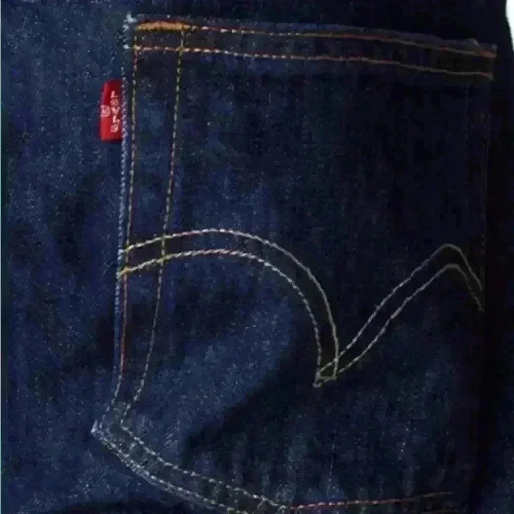 Levi’s 501 Original Stretch Button Fly Size 40x30 Dark Wash NWT - Picture 5 of 5